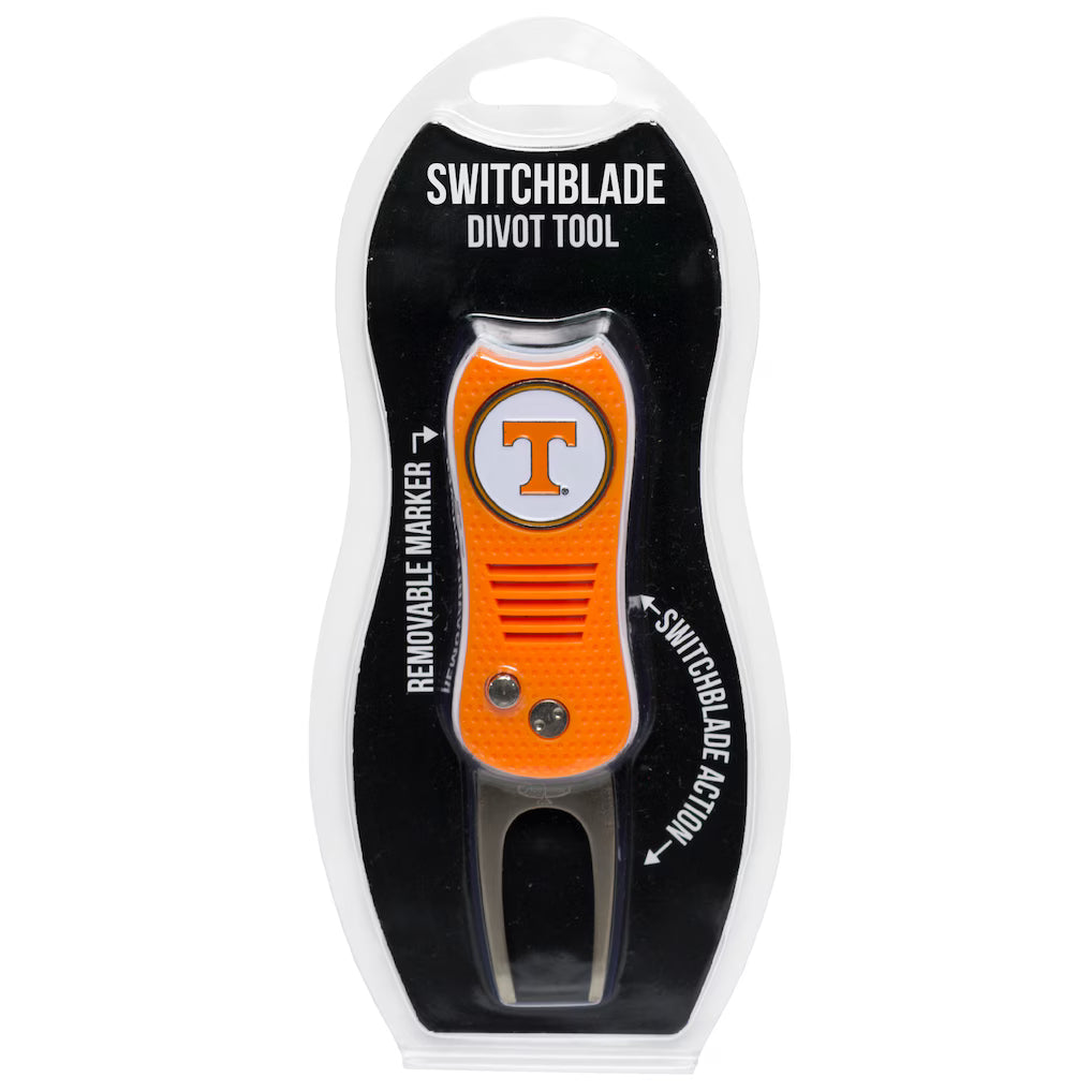 Tennessee Volunteers Team Golf USA Switchblade Divot Tool w/ Double Sided Magnetic Ball Marker