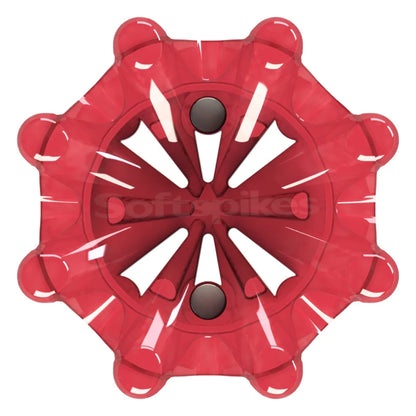 Pulsar Golf Spikes (Fast Twist® 3.0)  Red/White 18 Pack