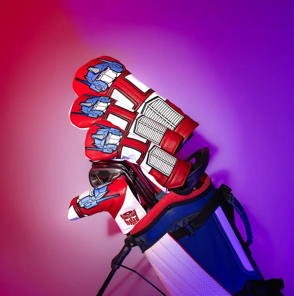 PRG Golf Authentic Transformers Optimus Prime Rescue/Hybrid Head Cover New Only!!