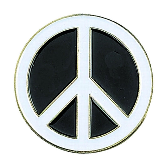 Peace Sign 1" Diameter (Non-Magnetic) Golf Ball Marker