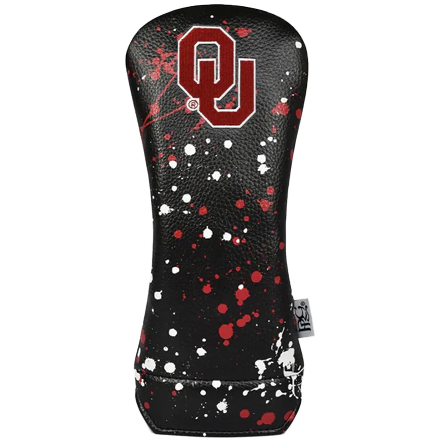PRG Golf (Authentic) Oklahoma Sooners Paint Splash Rescue/Hybrid Head Cover Set