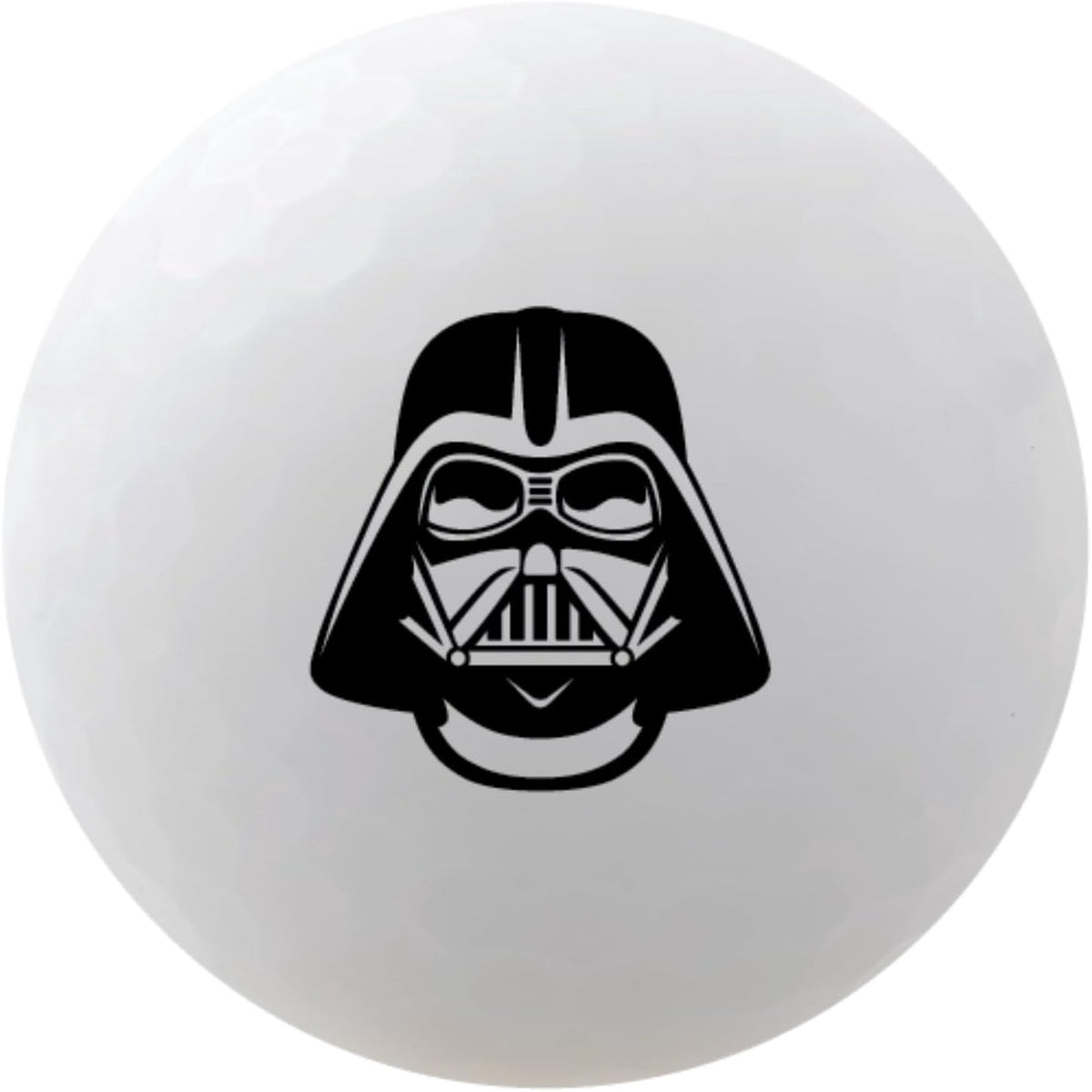 Volvik Vivid Soft 3-Piece Construction Darth Vader 6 Pack W/Ball Marker