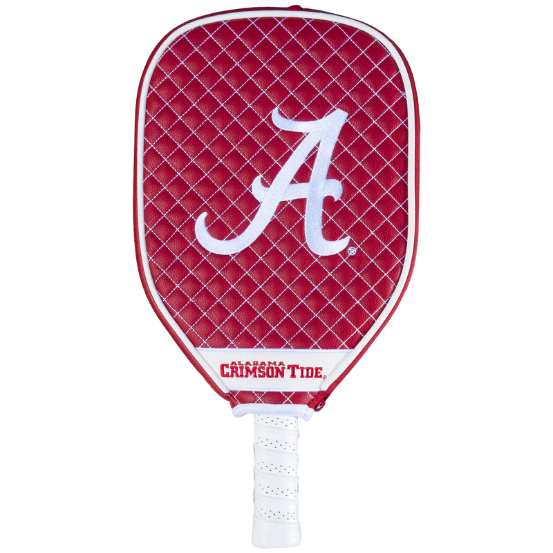 Parrot Paddles Alabama Crimson Tide Quilted Pickleball Paddle Cover NCAA