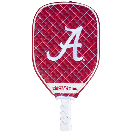 Parrot Paddles Alabama Crimson Tide Quilted Pickleball Paddle Cover NCAA