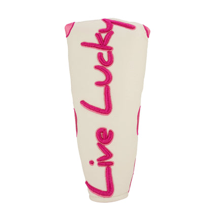 New!! CMC Design's Think Pink Breast Cancer Live Lucky Woods and Blade Putter Head Set