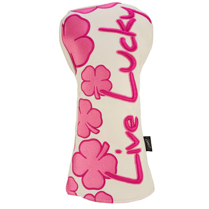 New!! CMC Design's Think Pink Breast Cancer Live Lucky Woods and Mallet Putter Head Set