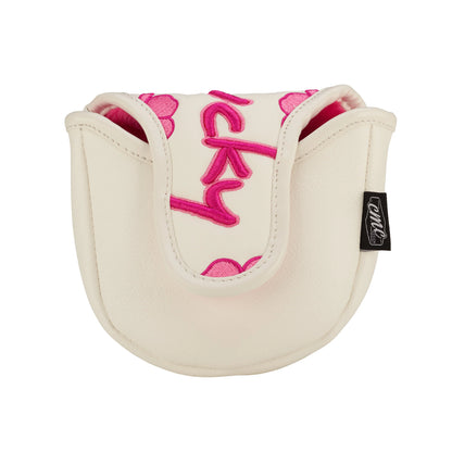 New!! CMC Design's Think Pink Breast Cancer Live Lucky Woods and Mallet Putter Head Set