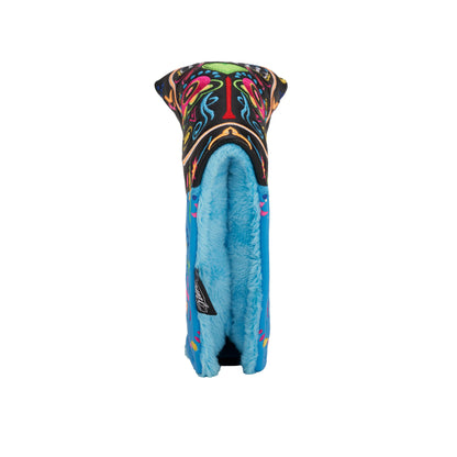 CMC Design's Day of The Dead Neon Sugar Skull Signature Blade Putter Cover