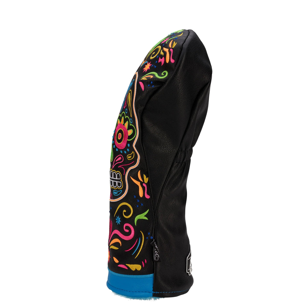 CMC Design's Day of The Dead Sugar Neon Sugar Skull Driver Head Cover