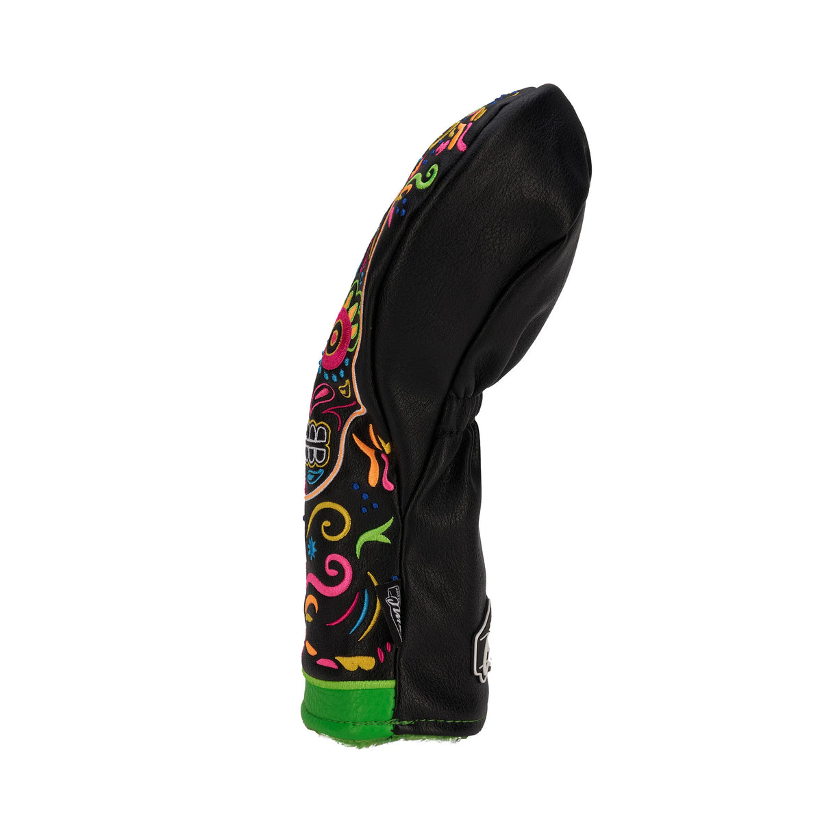 CMC Design's Day of The Dead Sugar Neon Sugar Skull Fairway Head Cover