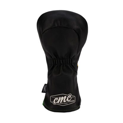 CMC Design's Day of The Dead Sugar Neon Sugar Skull Fairway Head Cover