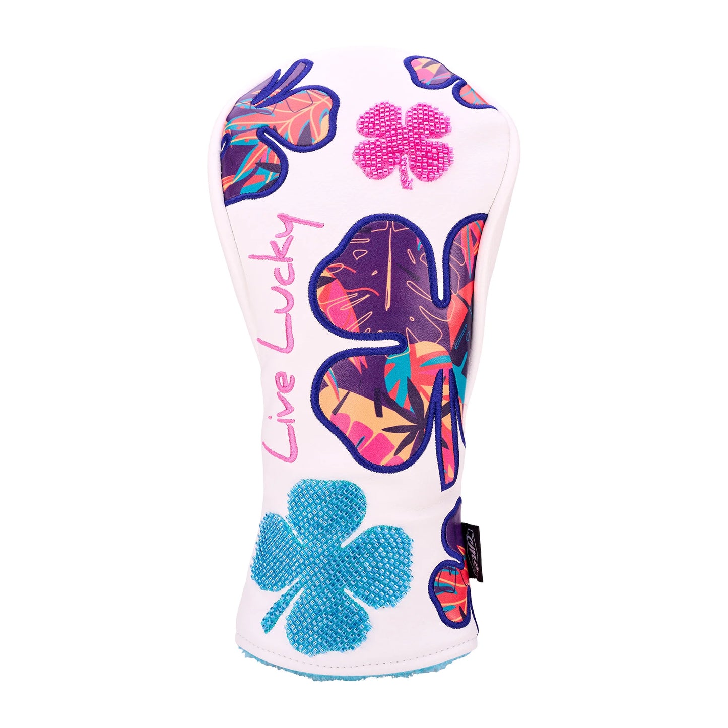 New!! CMC Design's Black Clover Live Lucky "Luau Bling" Fairway Head Cover