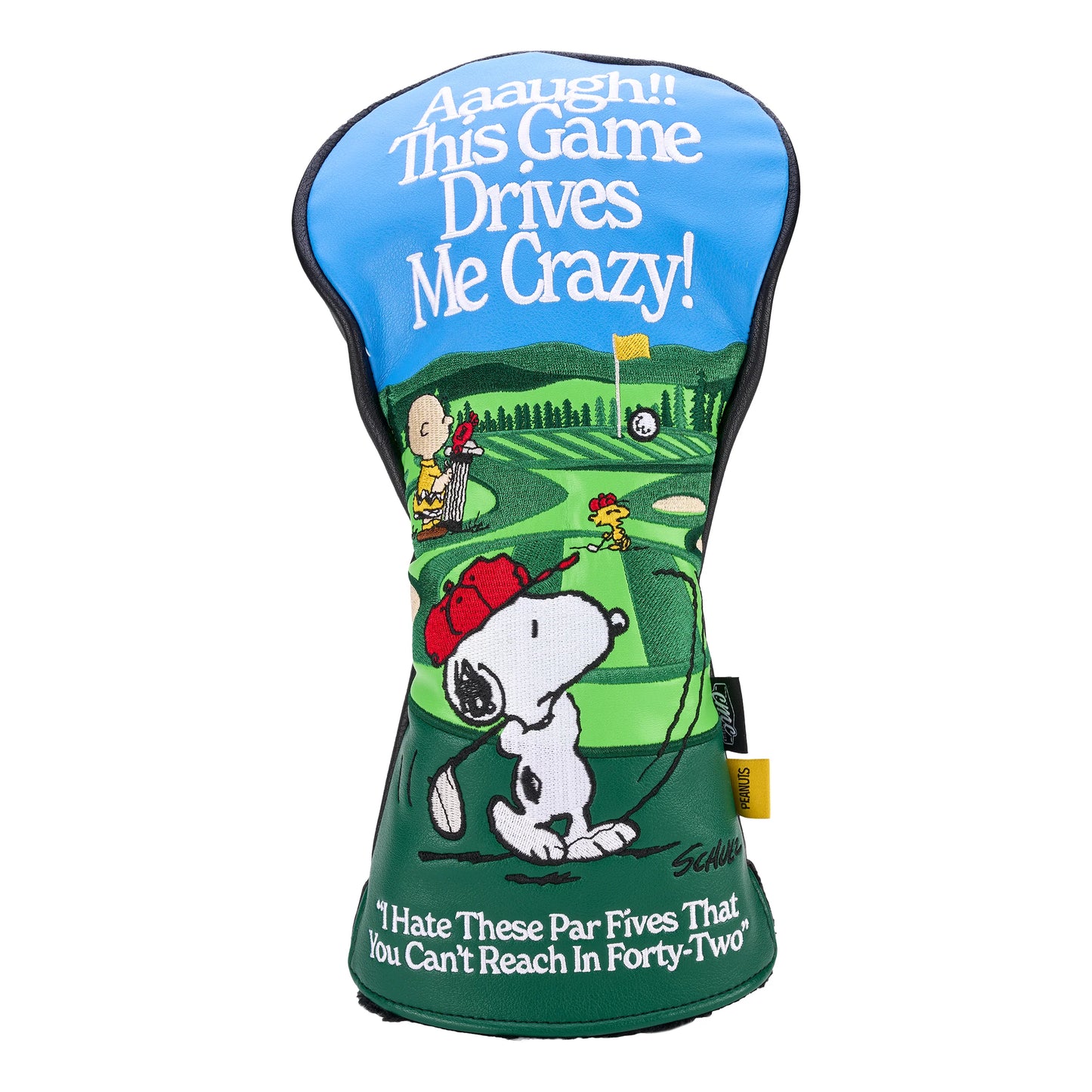 New!! CMC Design's Peanuts Snoopy "AAAAUGH" Driver Head Cover
