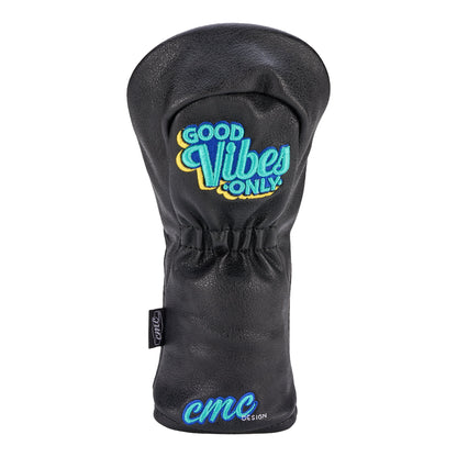 New!! CMC Design's Peanuts Snoopy "Good Vibes Only" Driver Head Cover