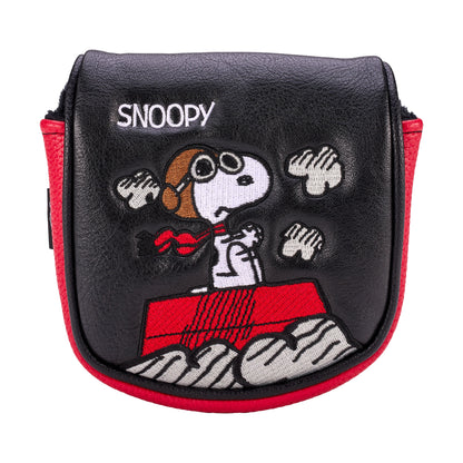New!! CMC Design's Peanuts Snoopy Red Baron Center Shafted Mallet Putter Cover