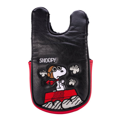 New!! CMC Design's Peanuts Snoopy Red Baron Center Shafted Mallet Putter Cover
