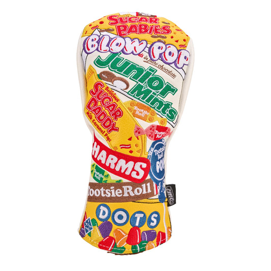 CMC Design's Sweet Tooth 2.0 Fairway Head Cover Classic Famous Candy Design