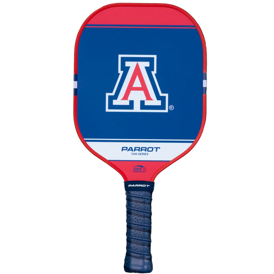 Parrot Paddles Arizona Wildcats 16mm Sport Performance Pickleball Paddle (USAPA Approved)