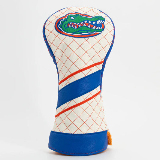 Team Golf USA (Authentic) Florida Gators Striped Quilted Driver Head Cover NCAA Licensed