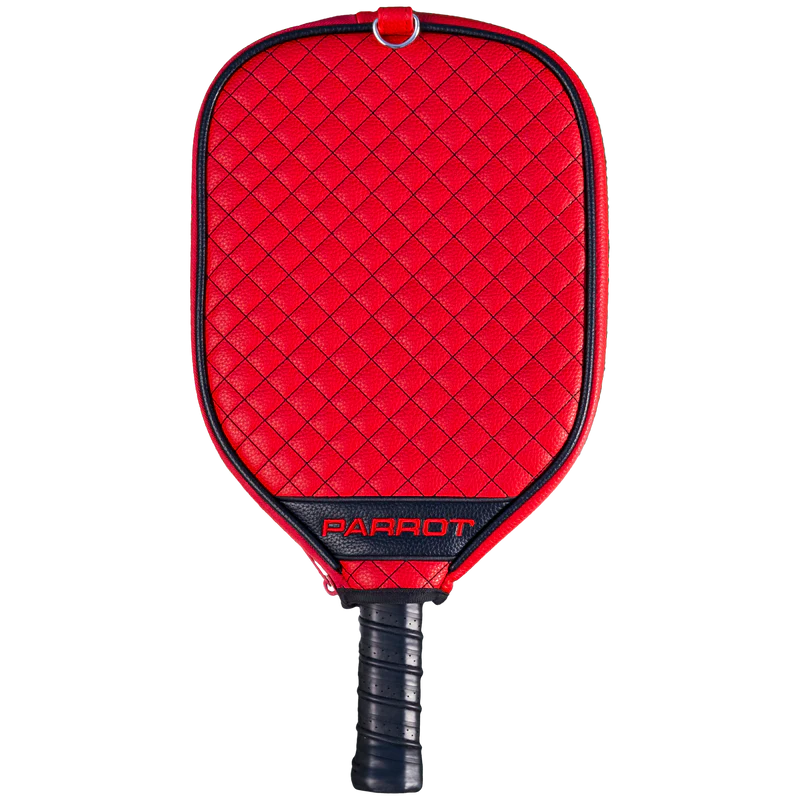 Parrot Paddles Georgia Bulldogs Quilted Pickleball Paddle Cover (Red)