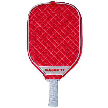 Parrot Paddles Ohio State Buckeyes Quilted Pickleball Paddle Cover (Red)