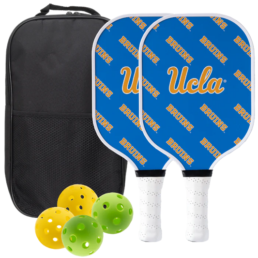 Parrot Paddles UCLA Bruins 12MM Pickleball Paddle Set w/Case