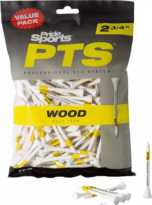 Pride Sports Professional Tee System (PTS) Pro Length 2 3/4" 175 Tees Per Bag