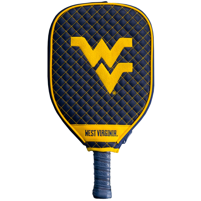 Parrot Paddles West Virginia Mountaineers Quilted Pickleball Paddle Cover NCAA