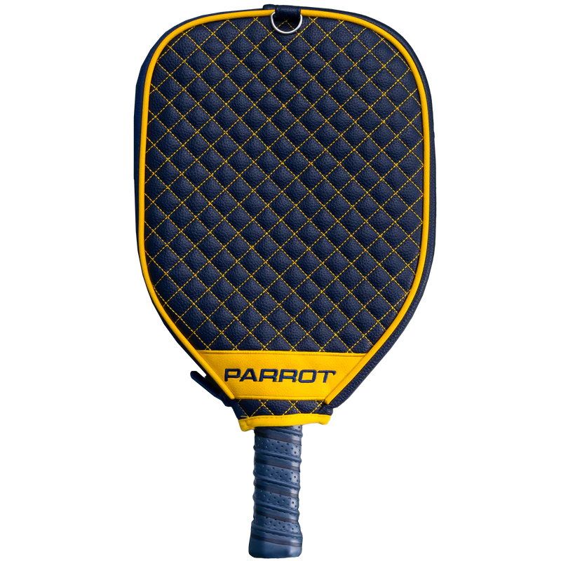Parrot Paddles West Virginia Mountaineers Quilted Pickleball Paddle Cover NCAA