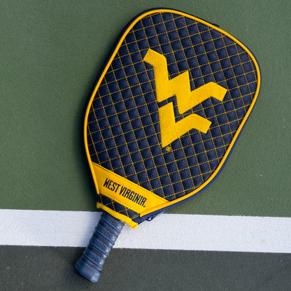 Parrot Paddles West Virginia Mountaineers Quilted Pickleball Paddle Cover NCAA