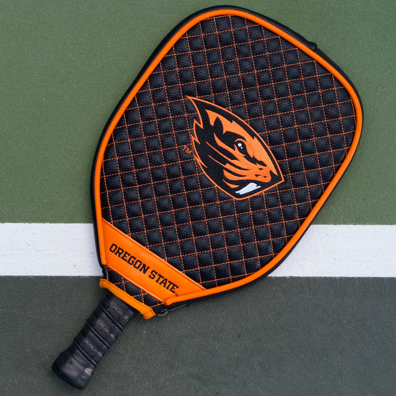 Parrot Paddles Oregon State Beavers Quilted Pickleball Paddle Cover
