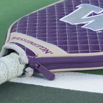Parrot Paddles Washington Huskies Quilted Pickleball Paddle Cover