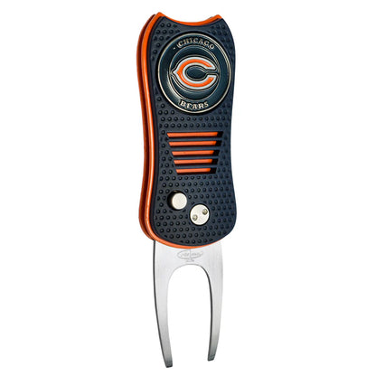 Chicago Bears Team Golf USA Switchblade Divot Tool w/ Double Sided Magnetic Ball Marker