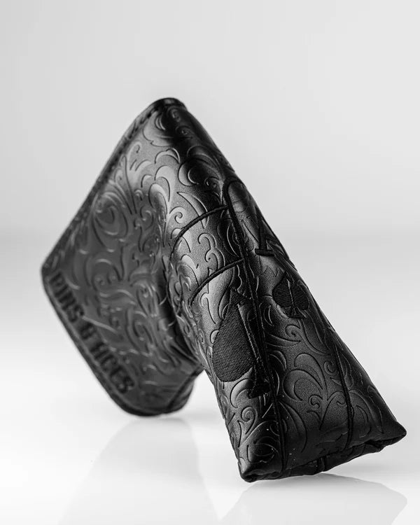 Pins & Aces (Authentic) Blackout Ace of Spades Blade Putter Head Cover