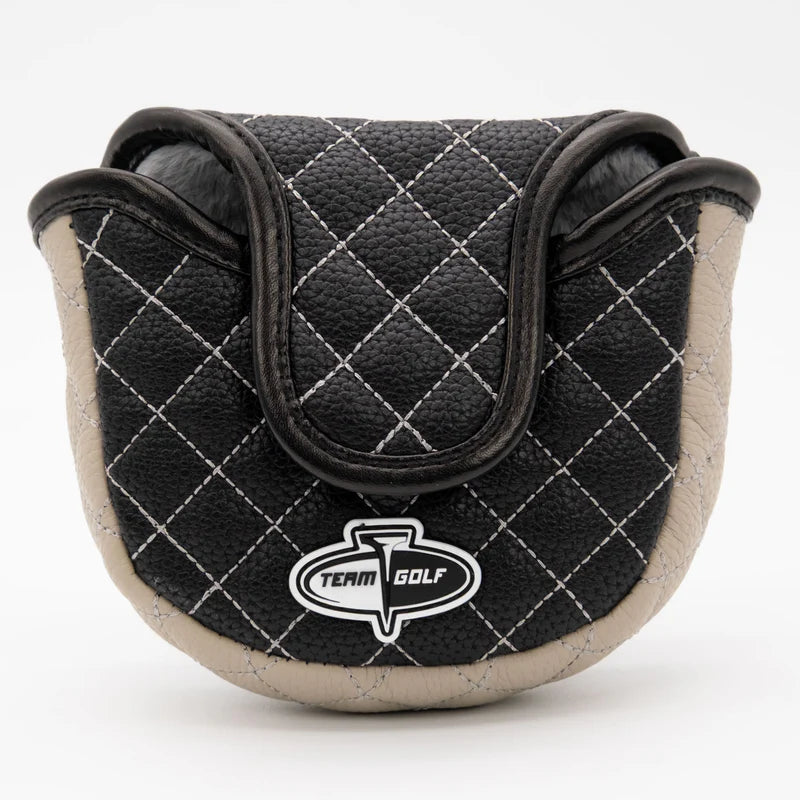 Team Golf USA (Authentic) Las Vegas Raiders Solid Color Quilted Mallet Putter Cover NFL Licensed