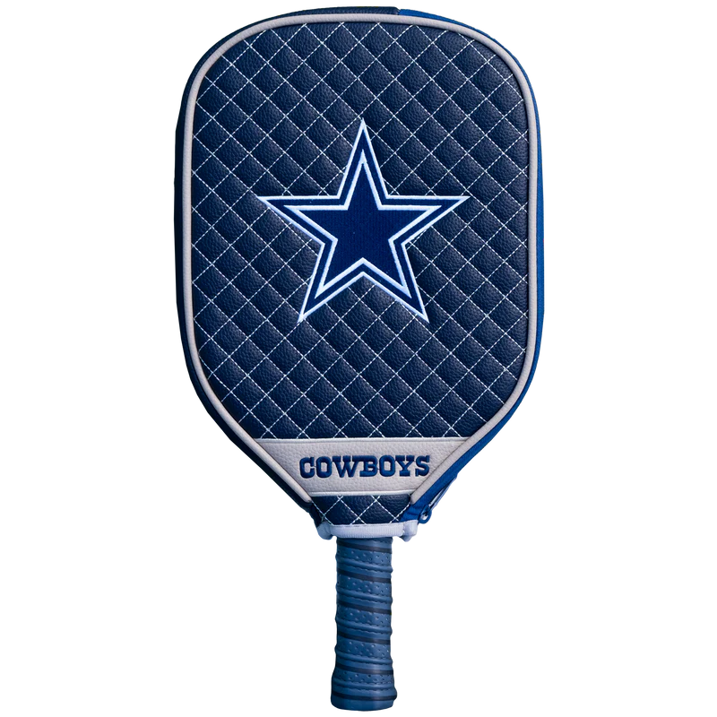 Parrot Paddles Dallas Cowboys Quilted Pickleball Paddle Cover (Navy)