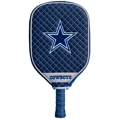 Parrot Paddles Dallas Cowboys Quilted Pickleball Paddle Cover (Navy)
