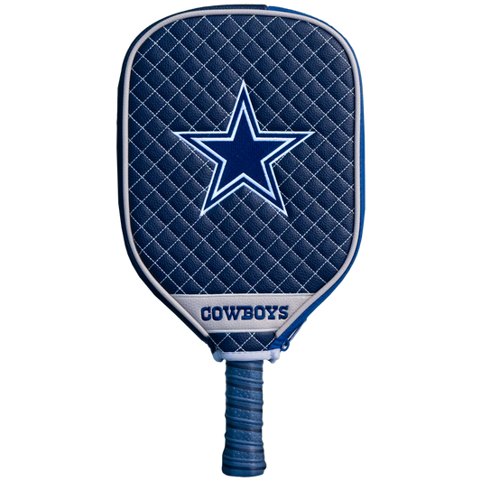 Parrot Paddles Dallas Cowboys Quilted Pickleball Paddle Cover (Navy)
