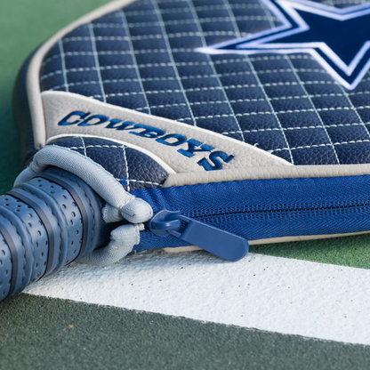 Parrot Paddles Dallas Cowboys Quilted Pickleball Paddle Cover (Navy)