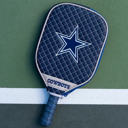 Parrot Paddles Dallas Cowboys Quilted Pickleball Paddle Cover (Navy)