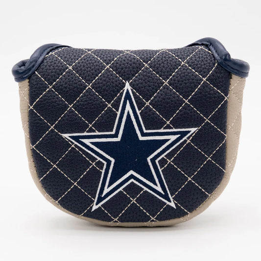 Team Golf USA (Authentic) Dallas Cowboys Solid Color Quilted Mallet Putter Cover NFL Licensed