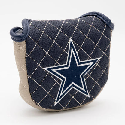 Team Golf USA (Authentic) Dallas Cowboys Solid Color Quilted Mallet Putter Cover NFL Licensed