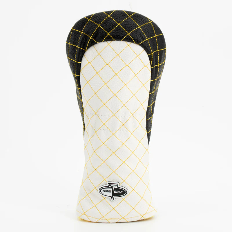 Team Golf USA (Authentic) Pittsburgh Steelers Striped Quilted Driver Head Cover NFL Licensed