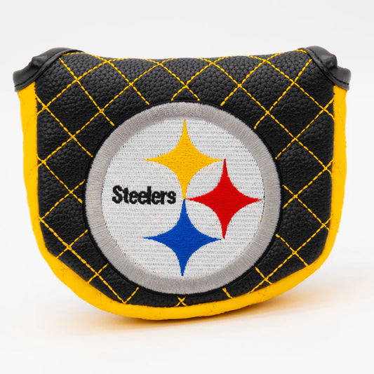 Team Golf USA (Authentic) Pittsburgh Steelers Solid Color Quilted Mallet Putter Cover NFL Licensed