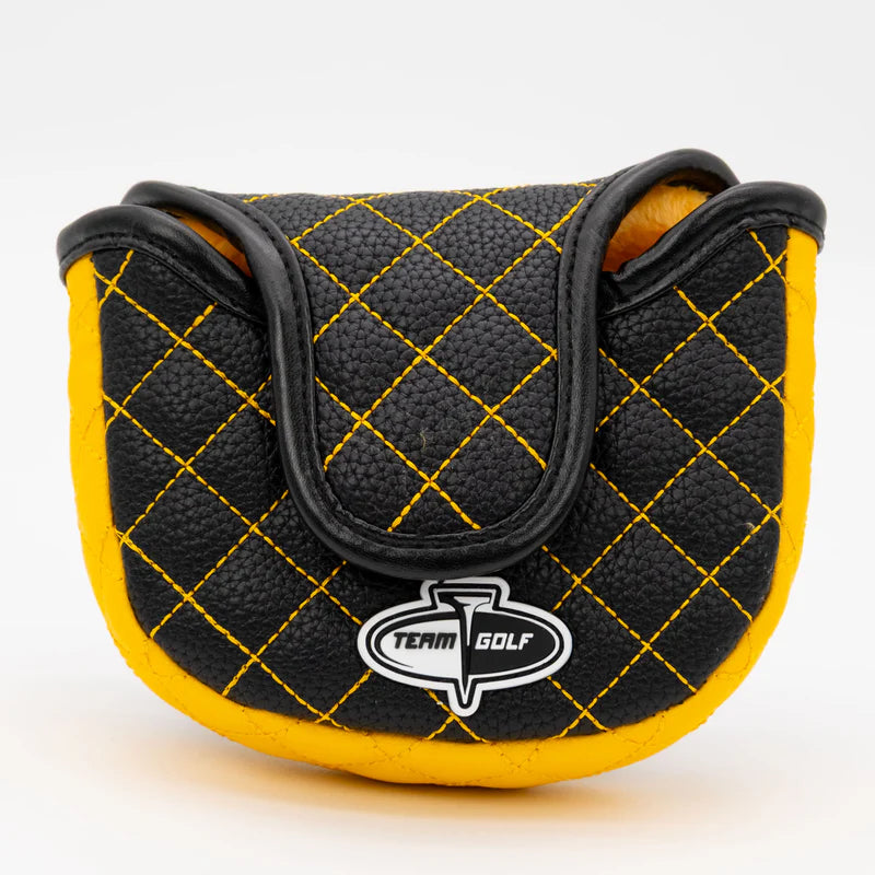 Team Golf USA (Authentic) Pittsburgh Steelers Solid Color Quilted Mallet Putter Cover NFL Licensed