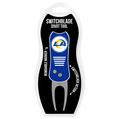 Los Angeles Rams Team Golf USA Switchblade Divot Tool w/ Double Sided Magnetic Ball Marker