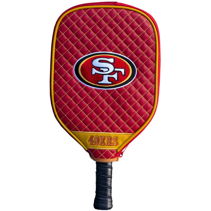 Parrot Paddles San Francisco 49ers Quilted Pickleball Paddle Cover