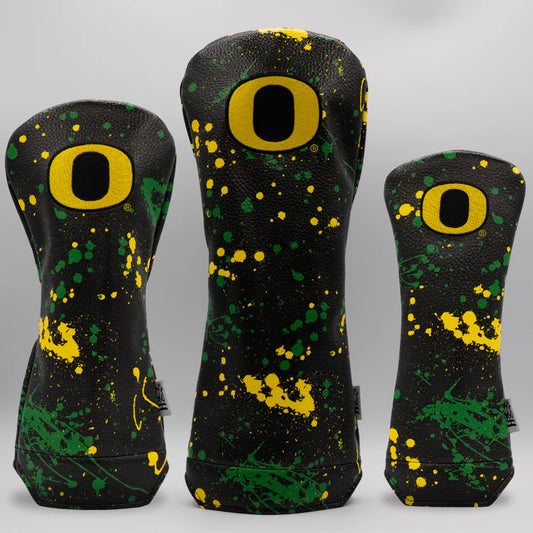 PRG Golf Authentic Oregon Ducks Splash Driver, Fairway & Rescue Headcover Set