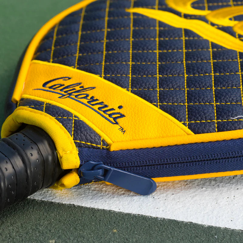 Parrot Paddles UC Berkeley Cal Bears Quilted Pickleball Paddle Cover NCAA