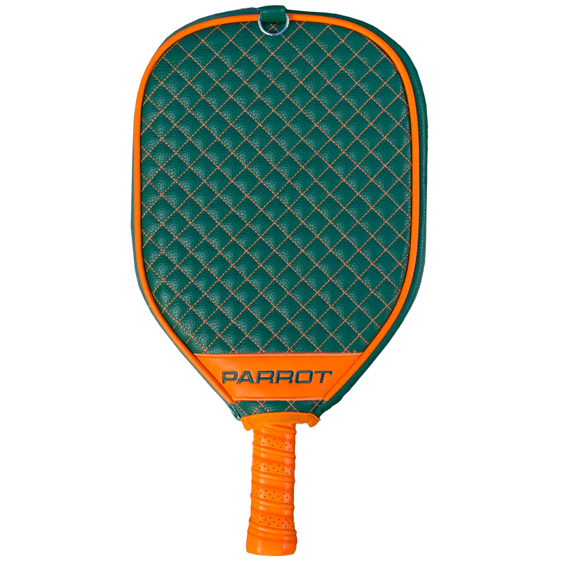 Parrot Paddles Miami Hurricanes Quilted Pickleball Paddle Cover